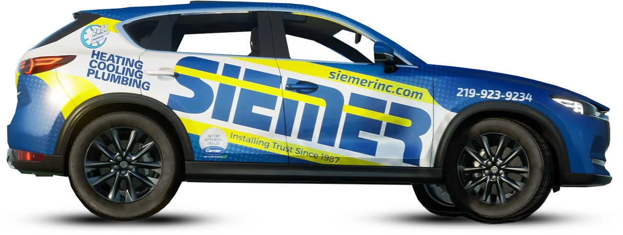 Siemer Heating, Cooling & Plumbing Service Car